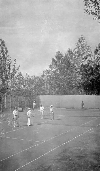 RSR 2  /  6th Battalion, Tennis court, Surianalle
