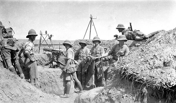 RSR 2  /  6th Battalion, Trenches around Jatta Camp, North-West Frontier 1917