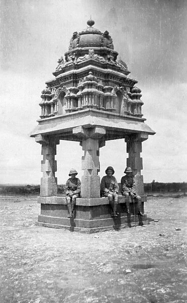 RSR 2 / 6th Battalion, Watchtower at Hebal near Bangalore, 1916
