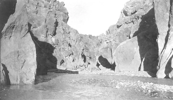 RSR 2 / 6th Battalion, Waziristan scenery 1917