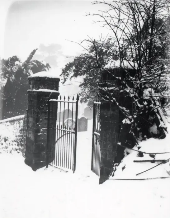 Framed Print : Snow Scene - January 1940 Framed Print : Snow Scene - January 1940