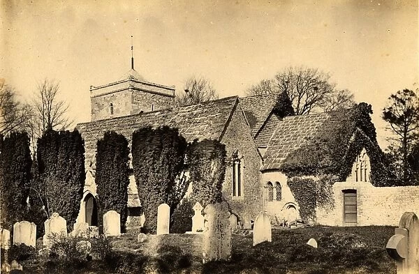 The south side of the church at Beeding, 23 March 1893