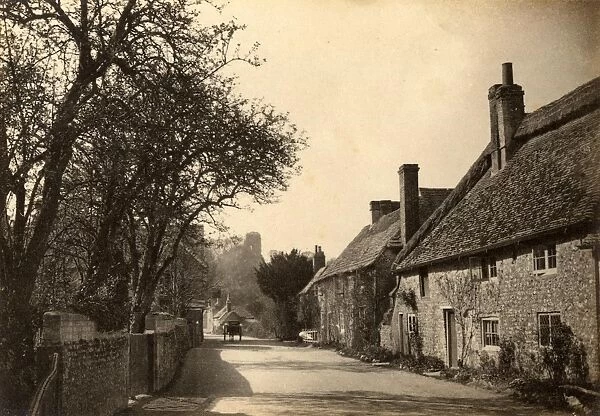 A street in Bramber, 23 March 1893
