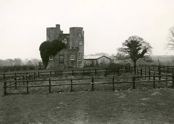 The Tower at Shillinglee Park in Kirdford, February 1938