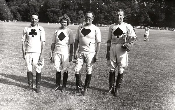 Triumphant Polo team at Cowdray