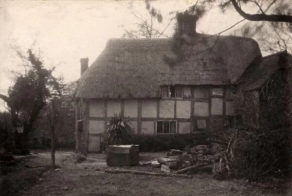Back view of house in Nutbourne, 1909