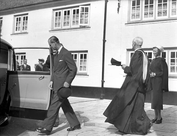 Visit of HM The Queen and Prince Philip, 30th July 1956