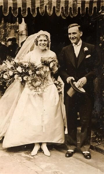Wedding Couple, 1920s