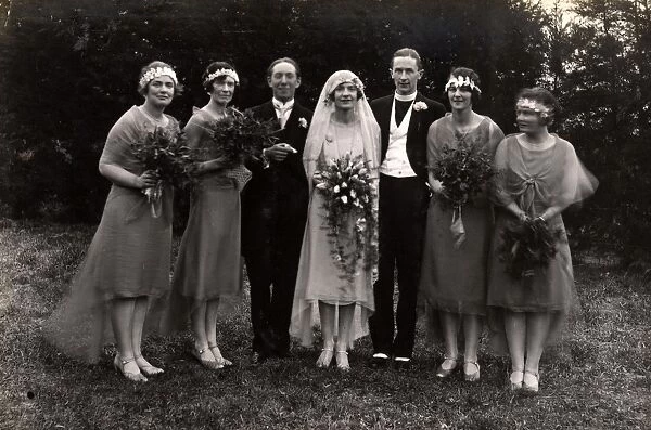 Wedding Group, 1920s
