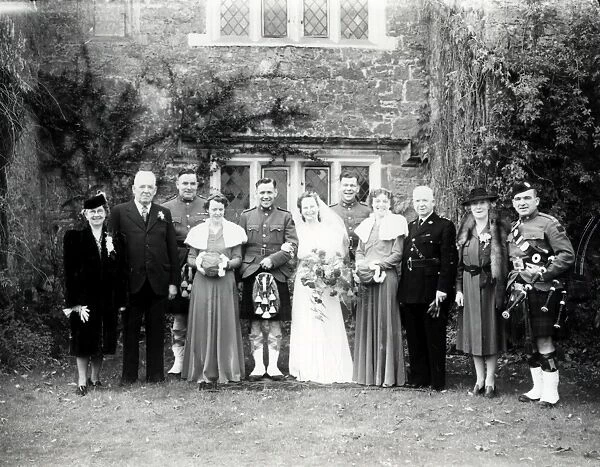 Wedding Group - about 1943