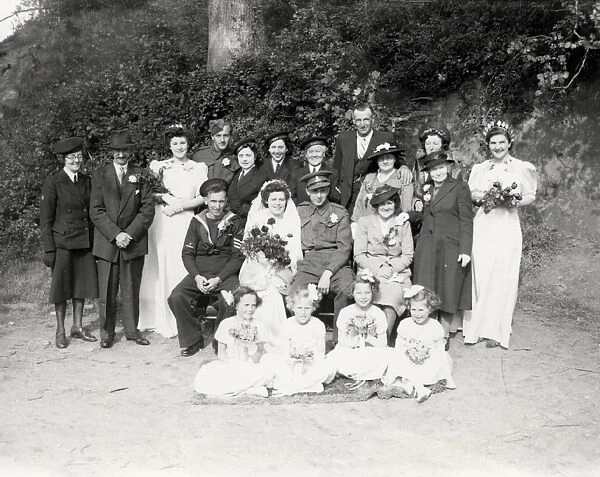 Wedding group, May 1943