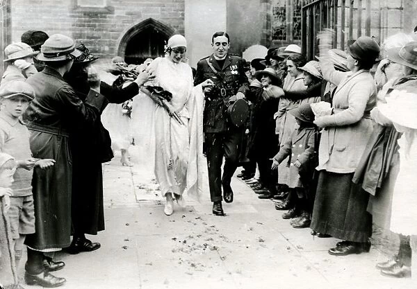 Wedding at Petworth Church, September 1922