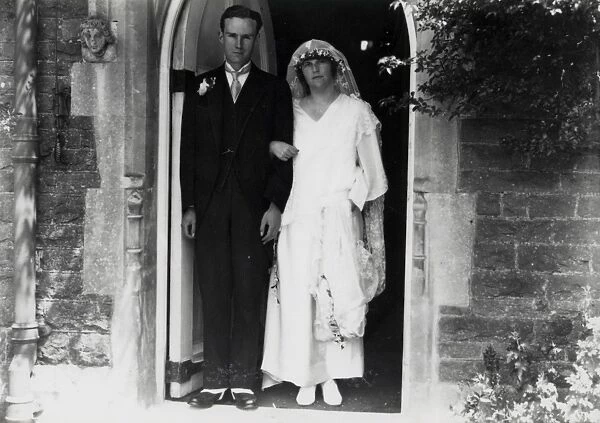 Wedding at Southwater, West Sussex, June 1924