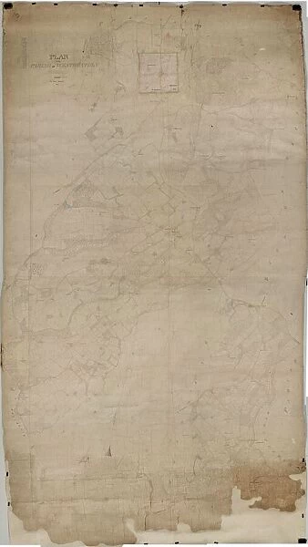 West Hoathly tithe map, 1841