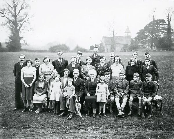 Whittington Golden Wedding, December 1940