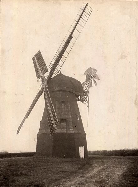 Windmill in Cowfold, 1908