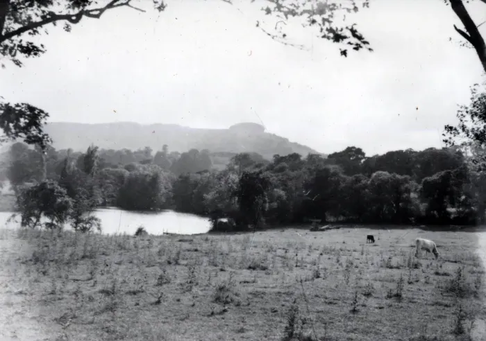 Framed Print : Wiston Pond - July 1939 Framed Print : Wiston Pond - July 1939