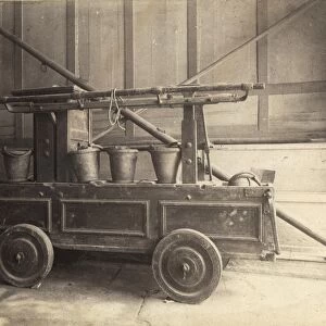 An ancient Fire Engine at Rye, 1907