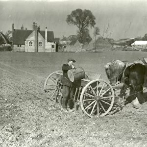 Barley drilling at Amberley - 15 March 1944