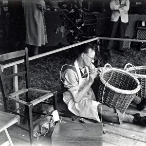 Basket Weaving, July 1952