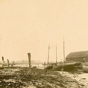 Bosham: Boats and Shore, 6 June 1892