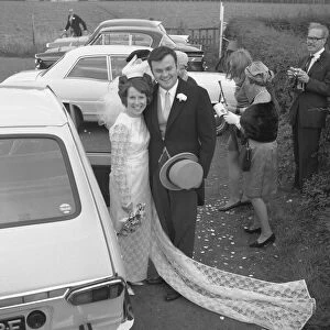 The bridge and groom, 1960s
