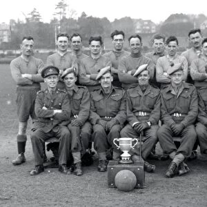 Canadian Auxiliary Services - Toronto Scottish Football Team - March 1944