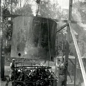 Charcoal Producers at Graffham - about November 1938