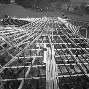 Chichester Festival Theatre Roof Construction Chichester Festival Theatre Roof Construction