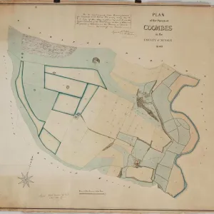 Coombes Tithe Map, 1840