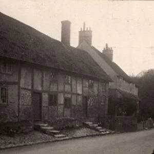 Cottages in South Harting, 1909