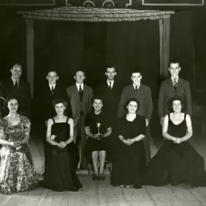 Denmur Dance Team at Pulborough Arms Hotel - June 1948 Denmur Dance Team at Pulborough Arms Hotel - June 1948