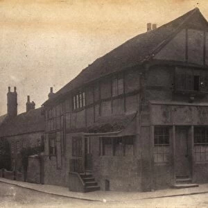 Ditchling: an old house, 1906
