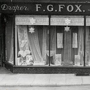 Drapers Shop Window - March 1939