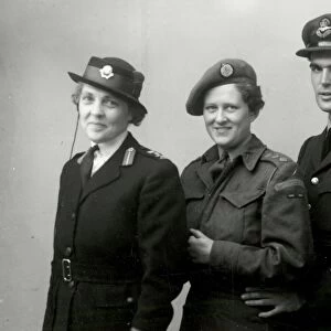 Family in wartime service - Autumn 1944