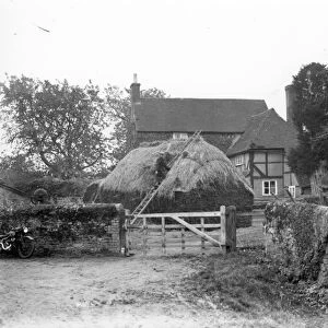 Farmyard and farmhouse at Tillington