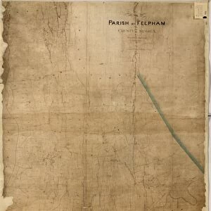 Felpham tithe map, c. 1844