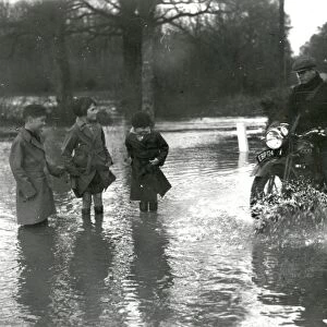 Floods at Kirdford - January 1939