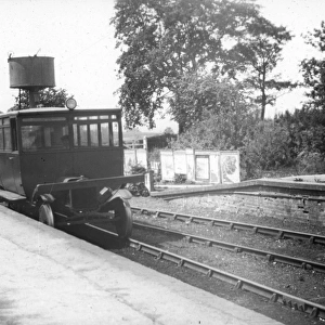 Ford Railcar set at Tenterden Town Station c. 1937