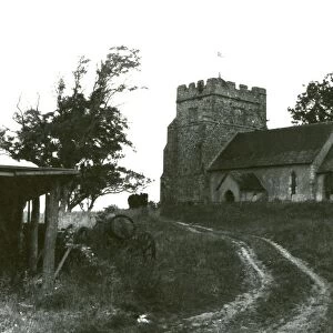 Hamsey Old Church near Lewes - 4 August 1948