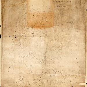Harting tithe map, 1840