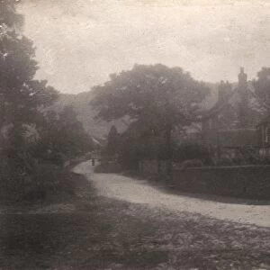 Houses in Heyshott village, 1906