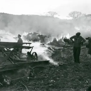 Lavington Farm Fire - November 1947