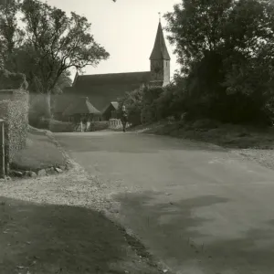 Linchmere Church - about 1948 Linchmere Church - about 1948
