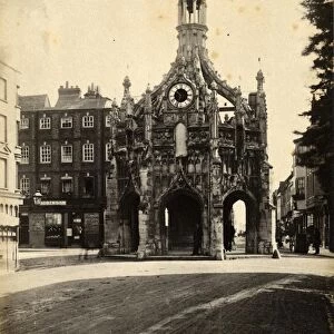 The Market Cross in Chichester, 4 September 1888