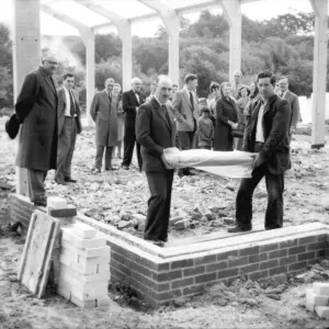 New Village Hall, Fittleworth, 5 Oct 1963 New Village Hall, Fittleworth, 5 Oct 1963