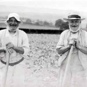 Two old country characters