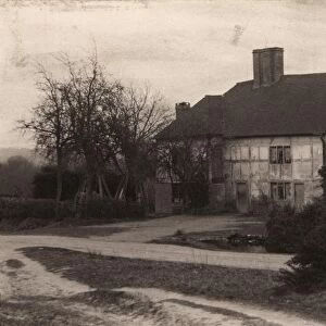 An old house near Slaugham, 1908