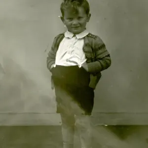 Portrait of a young boy - April 1948