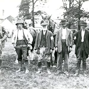 Prize giving at agricultural show, October 1927